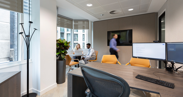 WILL+Partners recycled office fit-out of Europe Arab Bank
